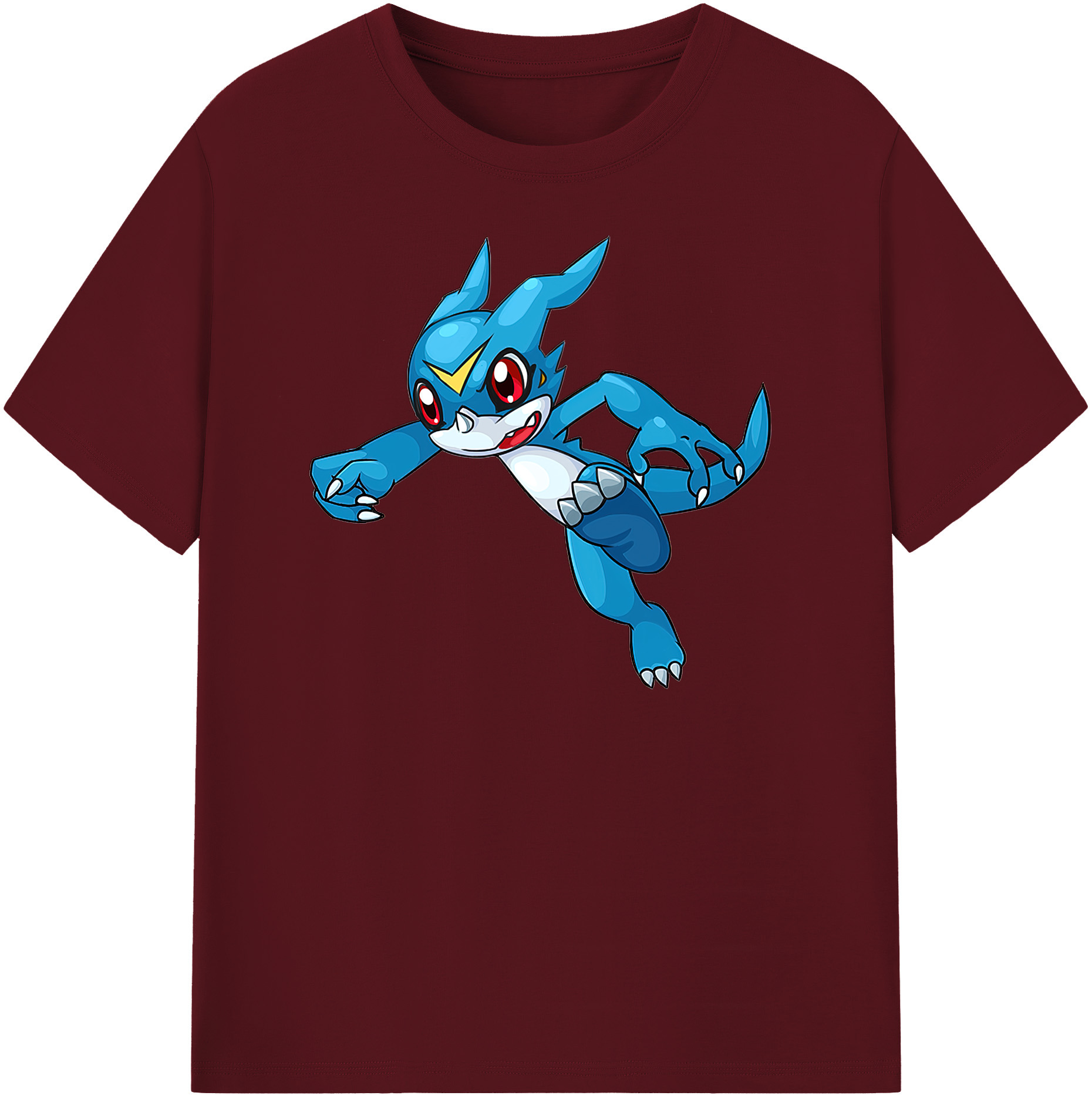 （画像用） Digimon デジタルモンスター/デジモン 綿100％半袖Tシャツ（フロントプリント）